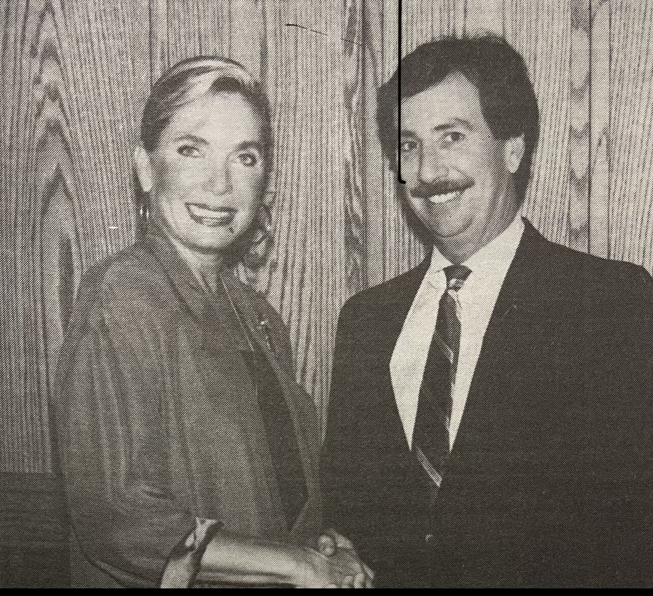 Pamela Ibarguen with Ed Stone